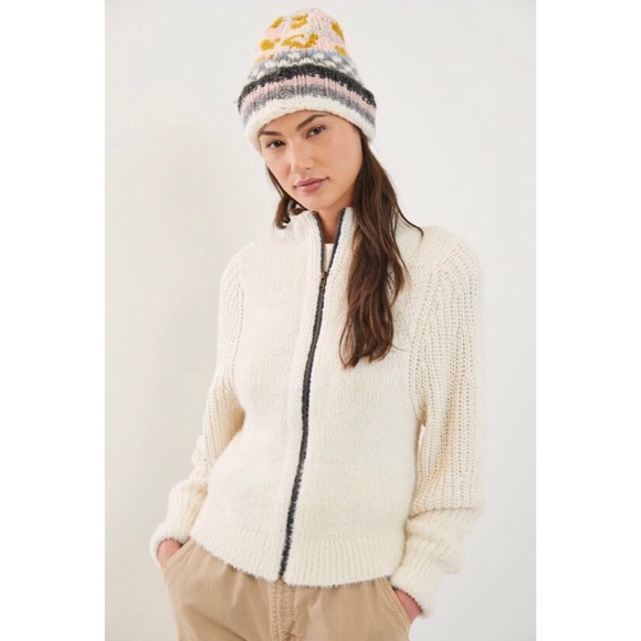 NWT ANTHROPOLOGIE WINNIE RIBBED SWEATER JACKET - Picture 9 of 13